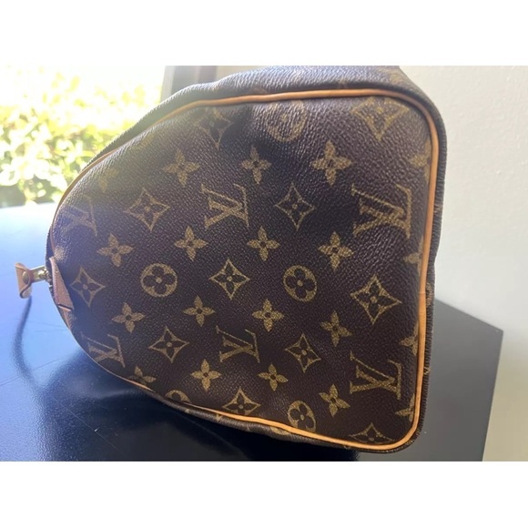 LOUIS VUITTON SPEEDY 30 HANDBAG MONOGRAM CANVAS - Picture 12 of 16